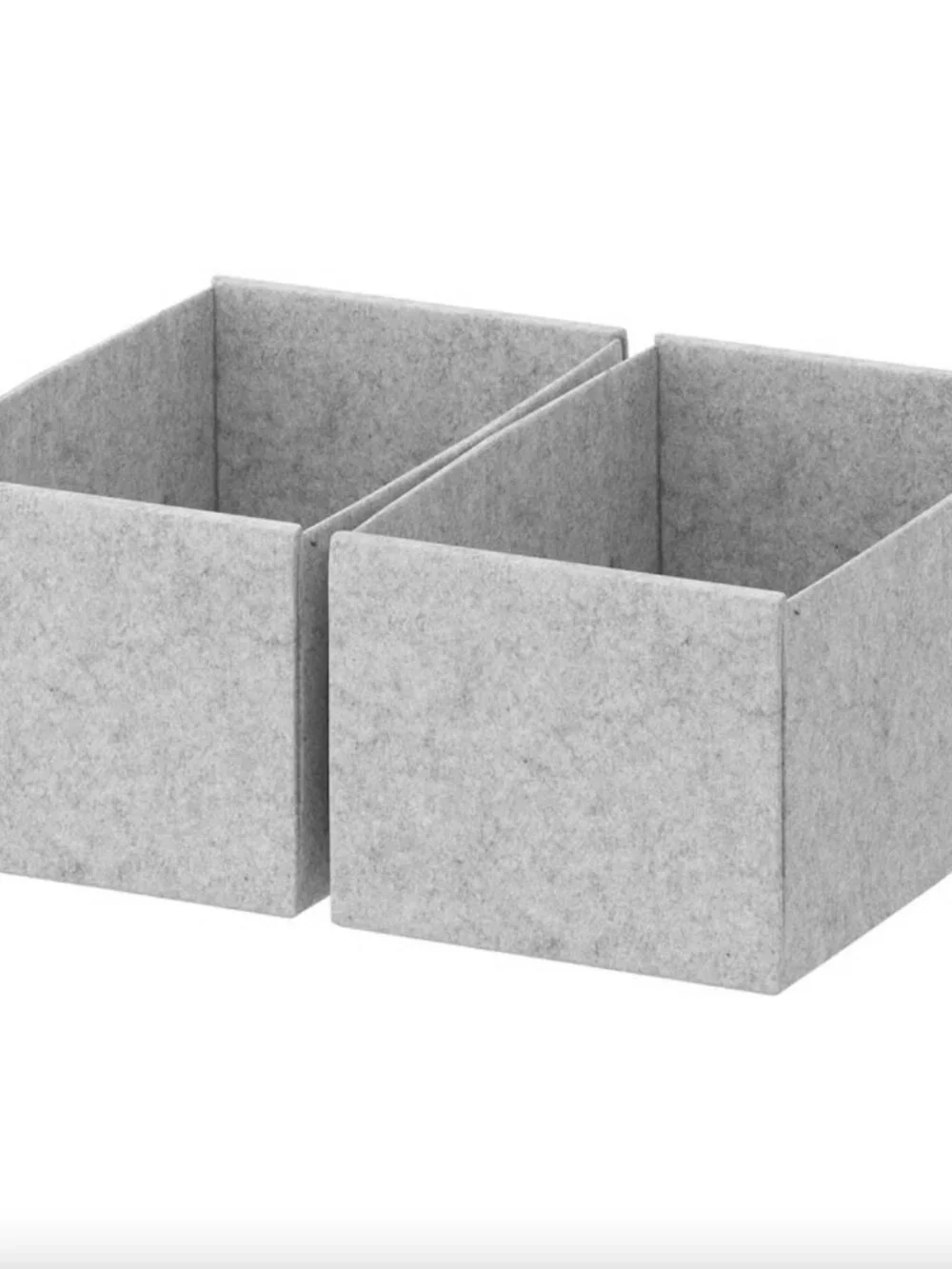 Set of 2 IKEA Komplement Felt Drawer Organizers